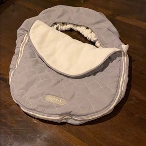 Warm infant car seat cover